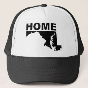 Camionero Gorra de béisbol de Maryland, hogar lejos del esta