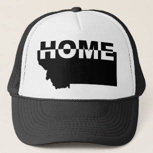 Camionero Gorra de béisbol de Montana, hogar lejos del estad