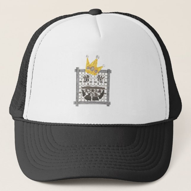 Camionero Gorra de béisbol de rey Sudoku (Anverso)