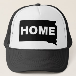 Camionero Gorra de béisbol de South Dakota Hogar Lejos del E