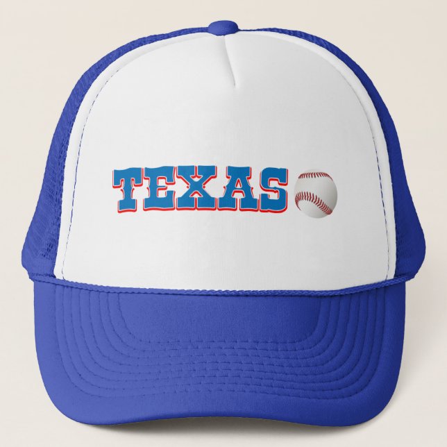 Camionero Gorra de béisbol de Tejas (Anverso)