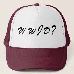 Camionero Gorra de béisbol de WWJD