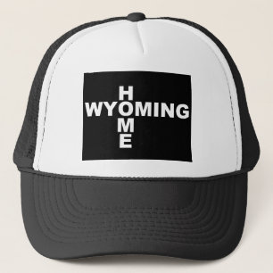 Camionero Gorra de béisbol de Wyoming hogar lejos del estado