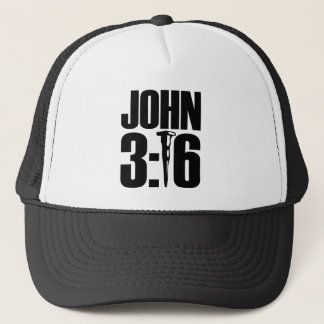 Camionero Gorra de béisbol del 3:16 de Juan