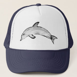 Camionero gorra de béisbol del delfín