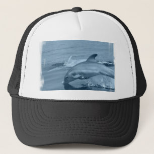 Camionero Gorra de béisbol del delfín del salto