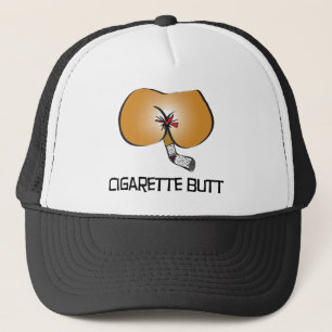 Camionero Gorra de béisbol del extremo de cigarrillo