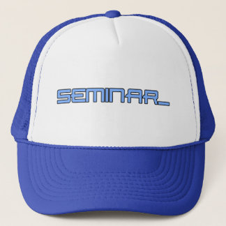 Camionero Gorra de béisbol del logotipo del seminario