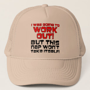 Camionero Gorra de béisbol divertida No se tomará una siesta