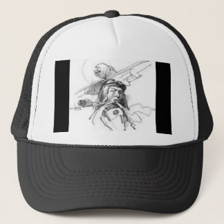 Camionero Gorra de béisbol divino experimental del viento