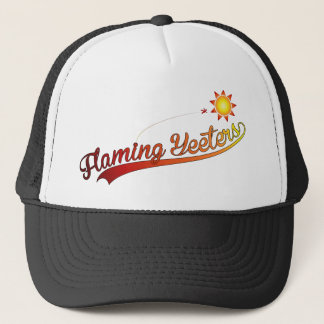 Camionero Gorra de béisbol Flaming Yeeters