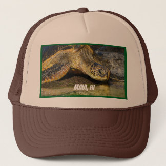 Camionero Gorra de béisbol Green Sea Turw Maui