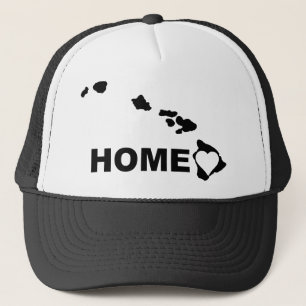 Camionero Gorra de béisbol Hawaii Hogar Lejos del Estado
