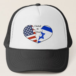 Camionero Gorra de béisbol: Israel USA United