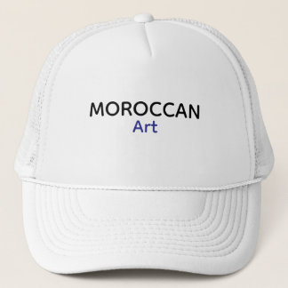 Camionero Gorra de béisbol minimalista de arte marroquí