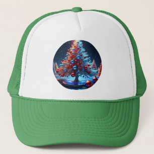 Camionero Gorra de béisbol navidad 1 - 002