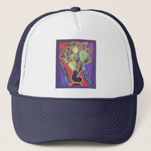 Camionero Gorra de béisbol Neon Cactus