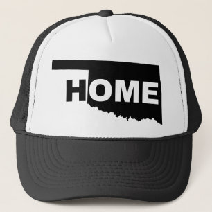 Camionero Gorra de béisbol Oklahoma Hogar Lejos del Estado