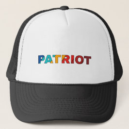 Camionero Gorra de béisbol: Patriota