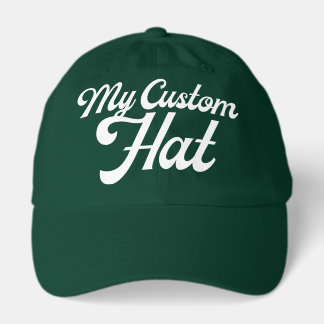 Camionero Gorra de béisbol personalizada FOREST GREEN (Gorra