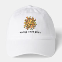 Gorra de béisbol personalizada Sol derretido retro
