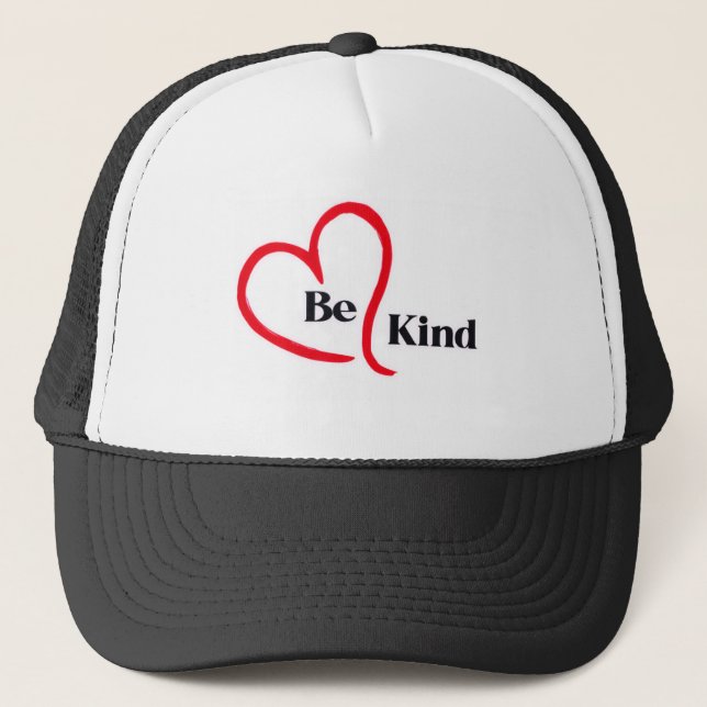Camionero Gorra de béisbol Sé amable (Anverso)
