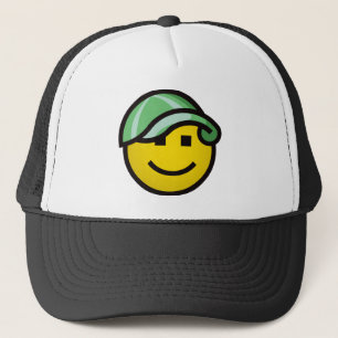 Camionero Gorra de béisbol Smilie - verde