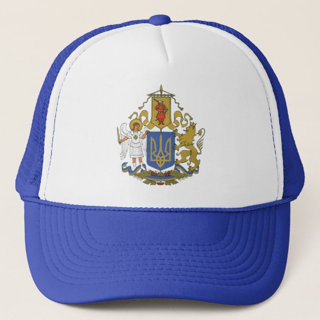 Camionero Gorra de béisbol Ukraine Warrior Trident Crest (Anverso)