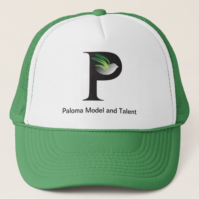 Camionero Gorra de béisbol verde de PMT (Anverso)