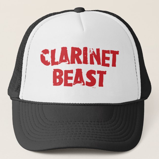 Camionero Gorra de bestias Clarinet (Anverso)