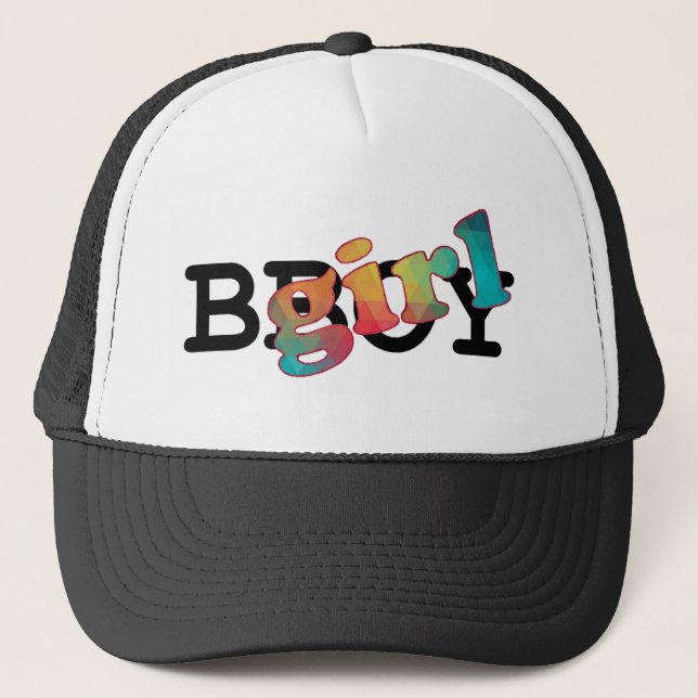 Camionero Gorra de BGirl (Anverso)