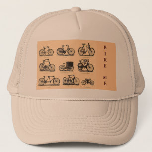 Camionero Gorra de bicicleta de época