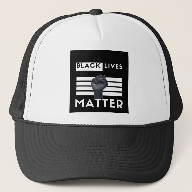 Camionero Gorra de Black Lives Matter (Anverso)
