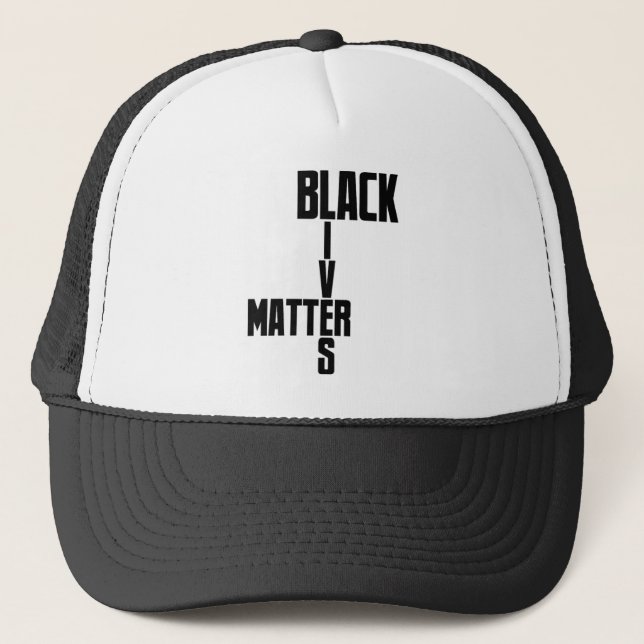 Camionero Gorra de Black Lives Matter (Anverso)