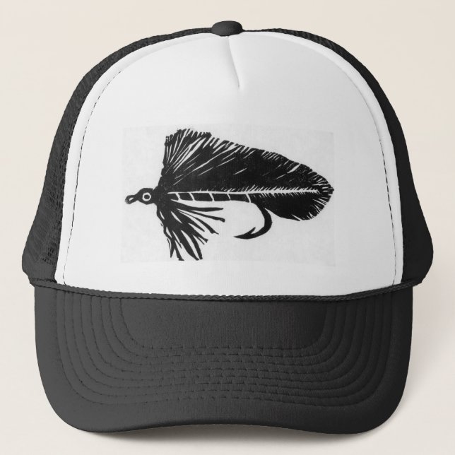 Camionero Gorra de Black Matuka Streamer (Anverso)