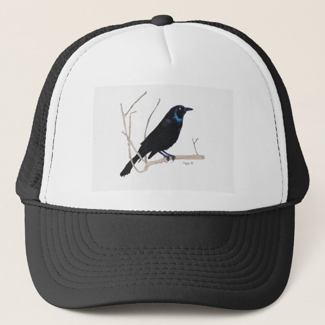 Camionero Gorra de Blackbird (Anverso)