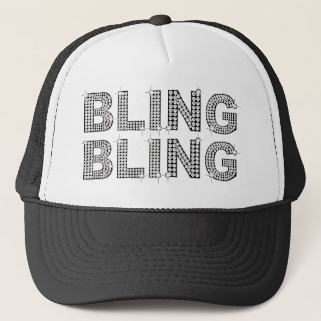 Camionero Gorra de Bling Bling (Anverso)