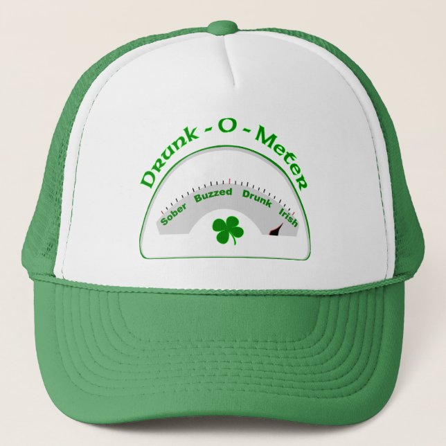 Camionero Gorra De Borracho-O-Meter (Anverso)