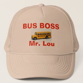Camionero GORRA de BOSS Mr.Lou del AUTOBÚS