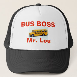 Camionero GORRA de BOSS Mr.Lou del AUTOBÚS