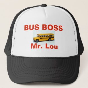 Camionero GORRA de BOSS Mr.Lou del AUTOBÚS