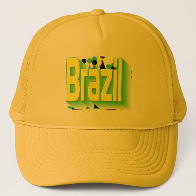 Camionero Gorra de Brasil (Anverso)