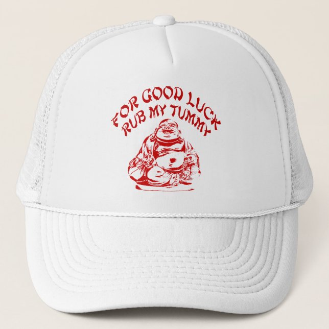 Camionero Gorra de Buda de la buena suerte (Anverso)