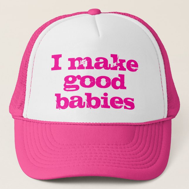 Camionero Gorra De Buenos Bebés (Anverso)