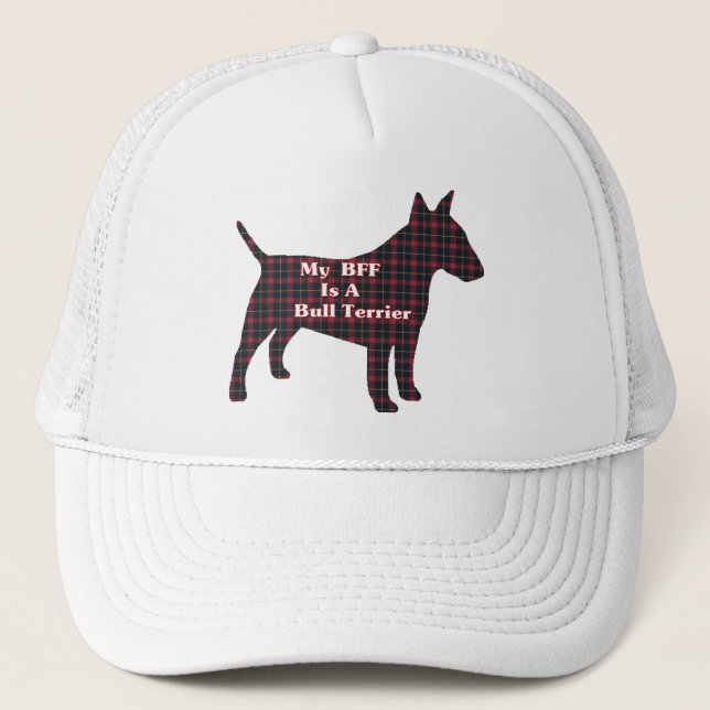 Camionero Gorra de Bull Terrier BFF (Anverso)