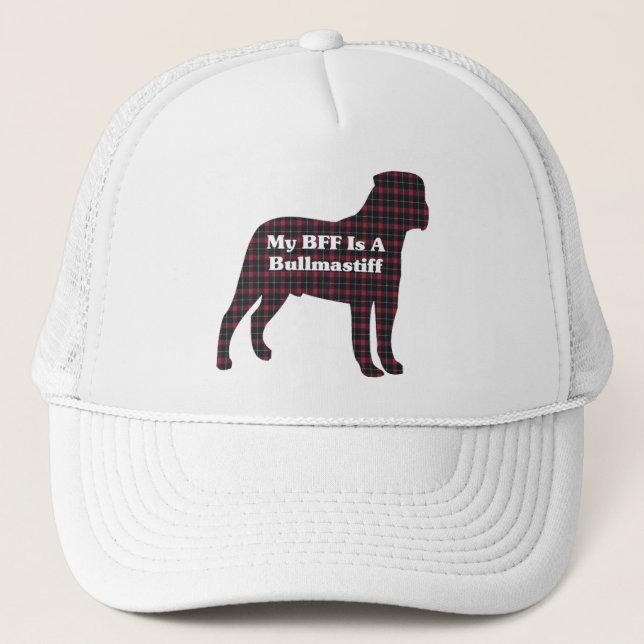 Camionero Gorra de Bullmastiff BFF (Anverso)