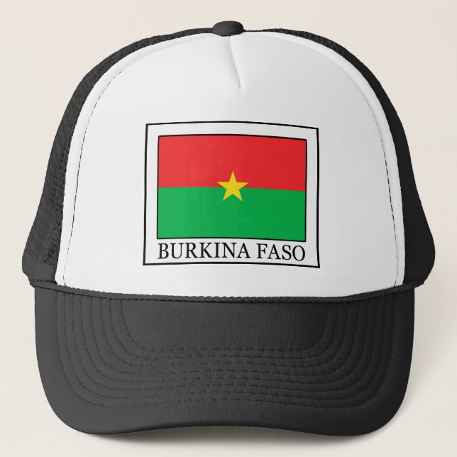 Camionero Gorra de Burkina Faso (Anverso)