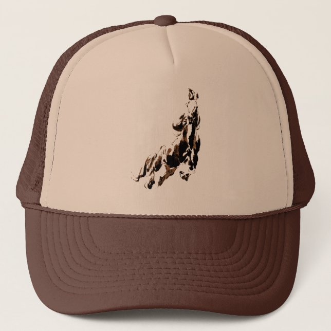 Camionero Gorra de caballos (Anverso)