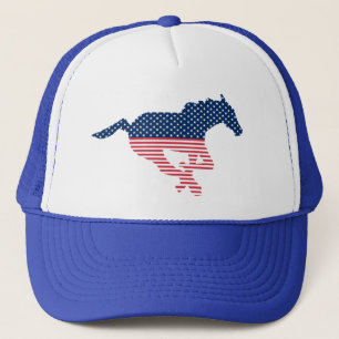 Camionero Gorra de caballos de Estados Unidos