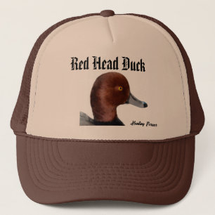 Camionero Gorra de cabeza roja